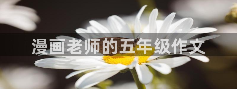 yy漫画首页免费：漫画老师的五年级作文